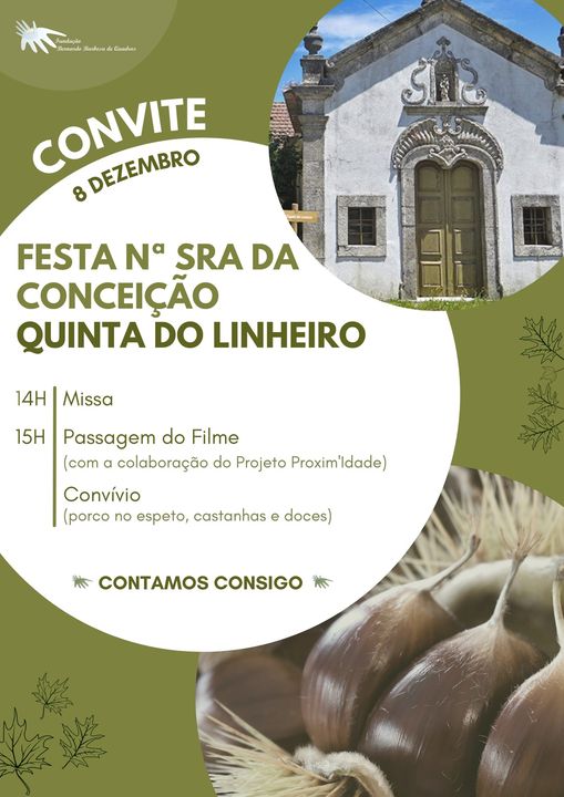 8 Dez - NªSraª da Conceição - Quinta do Linheiro