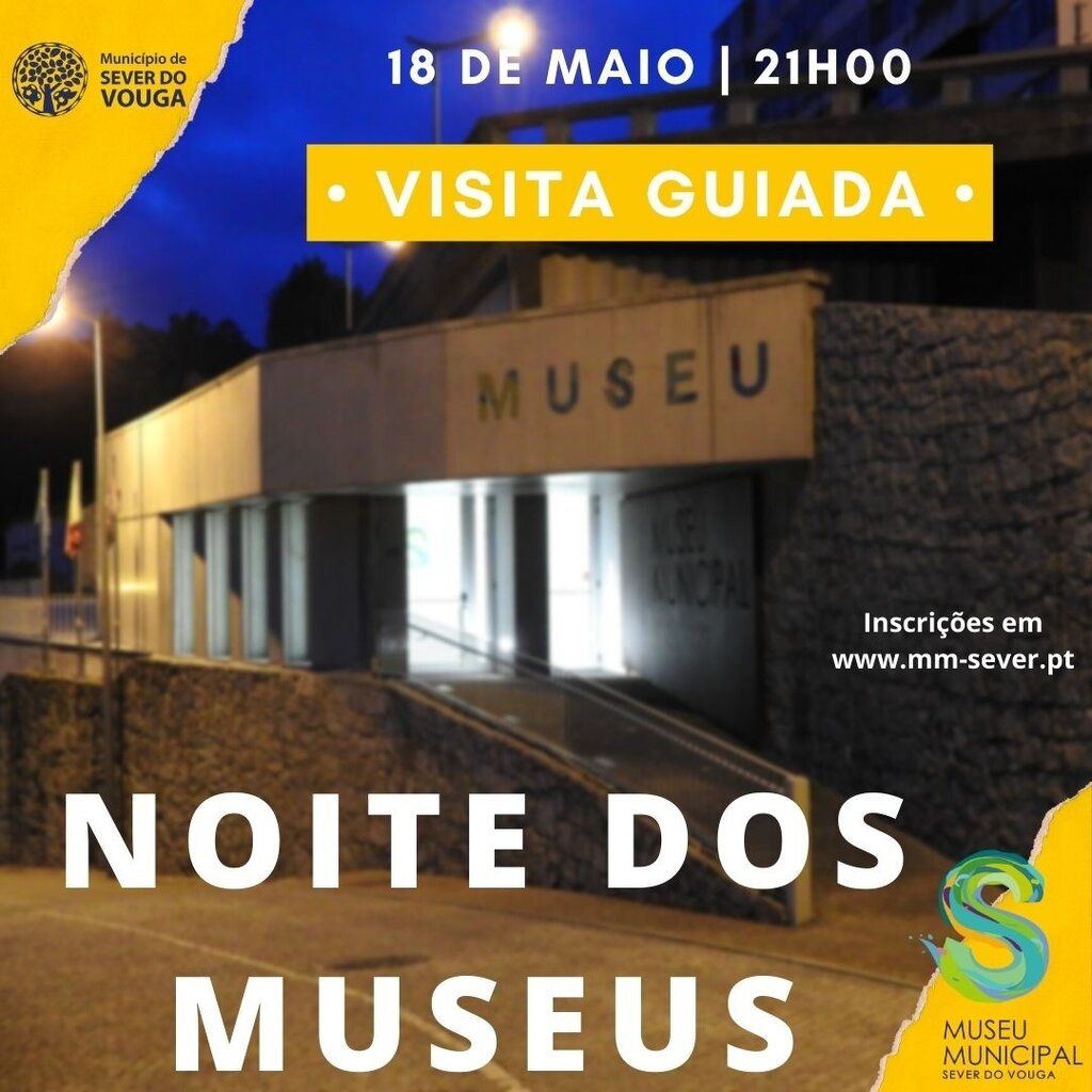 18 maio - Visita Guiada ao Museu Municipal - Noite dos Museus