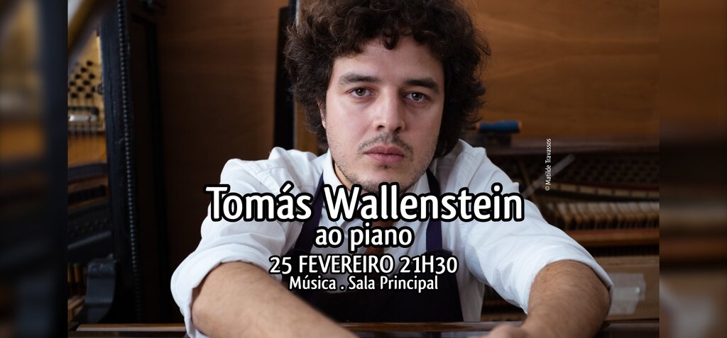 Tomás Wallenstein ao piano