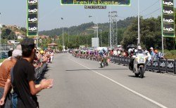 Meta-Volante em Águeda na 1.ª etapa da 73.ª edição da Volta a Portugal em Bicicleta  