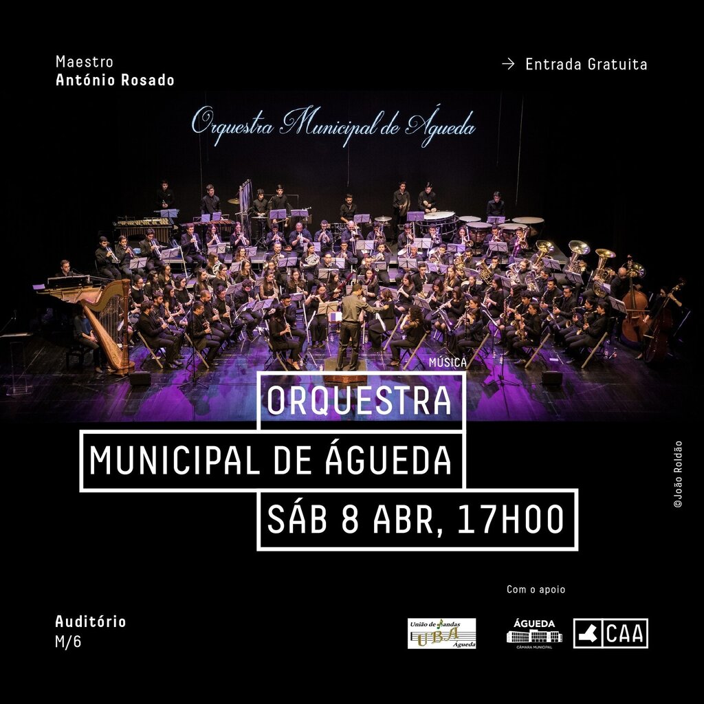 Orquestra Municipal de Águeda, no Centro de Artes de Águeda