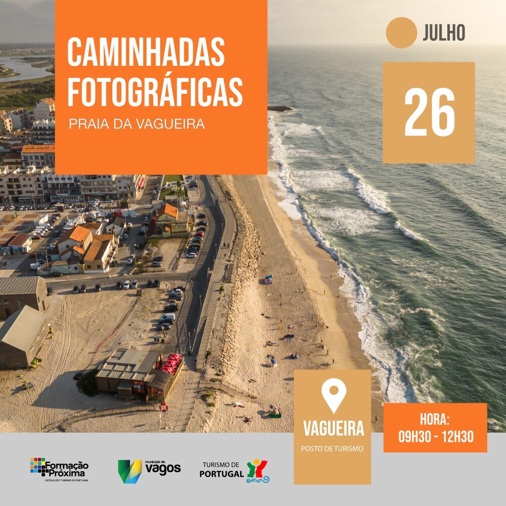 Caminhadas fotográficas na Praia da Vagueira 