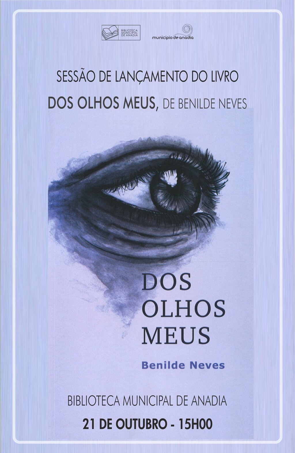 Sessão de lançamento do livro "Dos Olhos Meus"