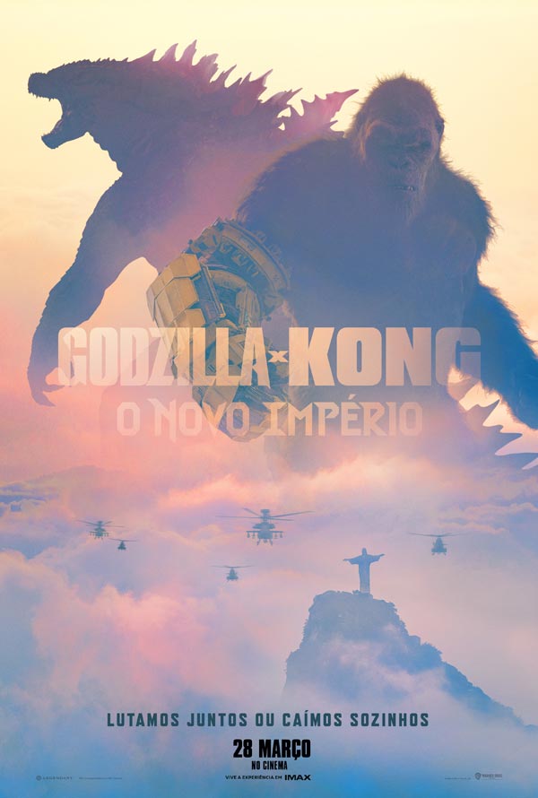 "Godzilla x Kong: O Novo Império" M/12
