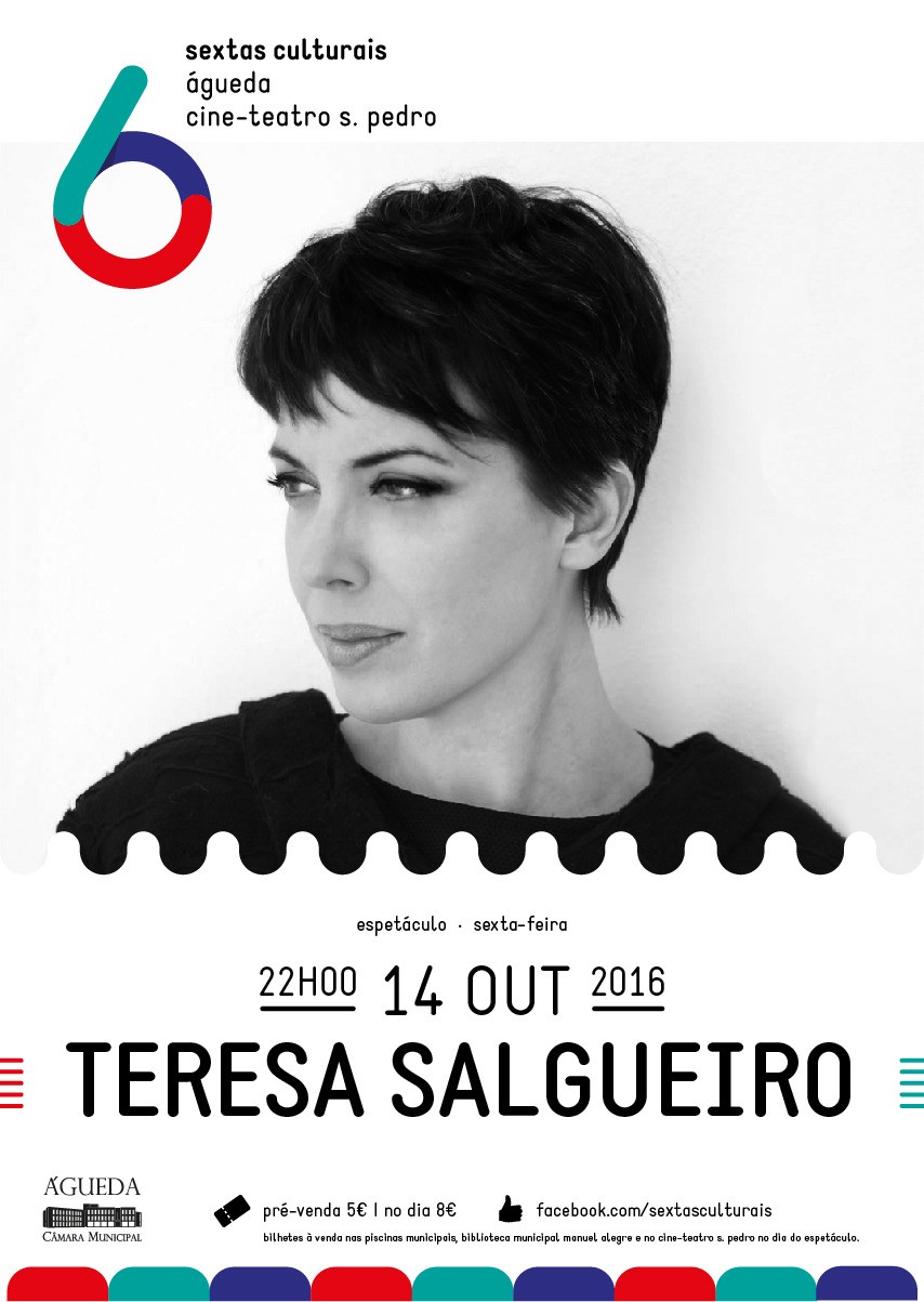 Teresa Salgueiro inaugura edição 2016/2017 das Sextas Culturais