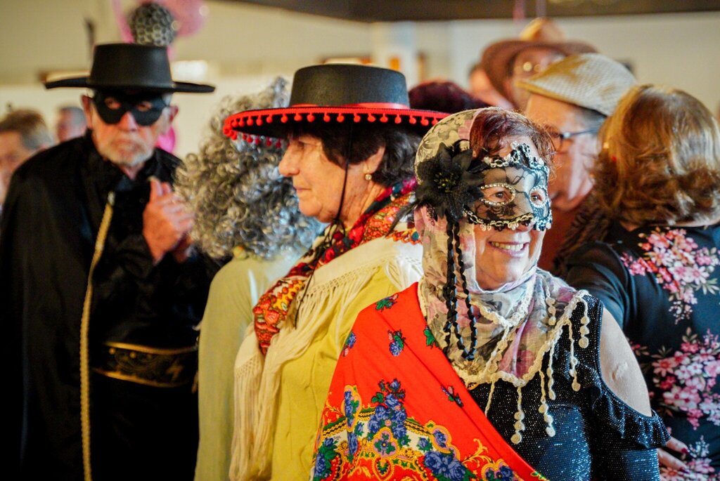 Baile de Máscaras - Carnaval Sénior junta 260 seniores