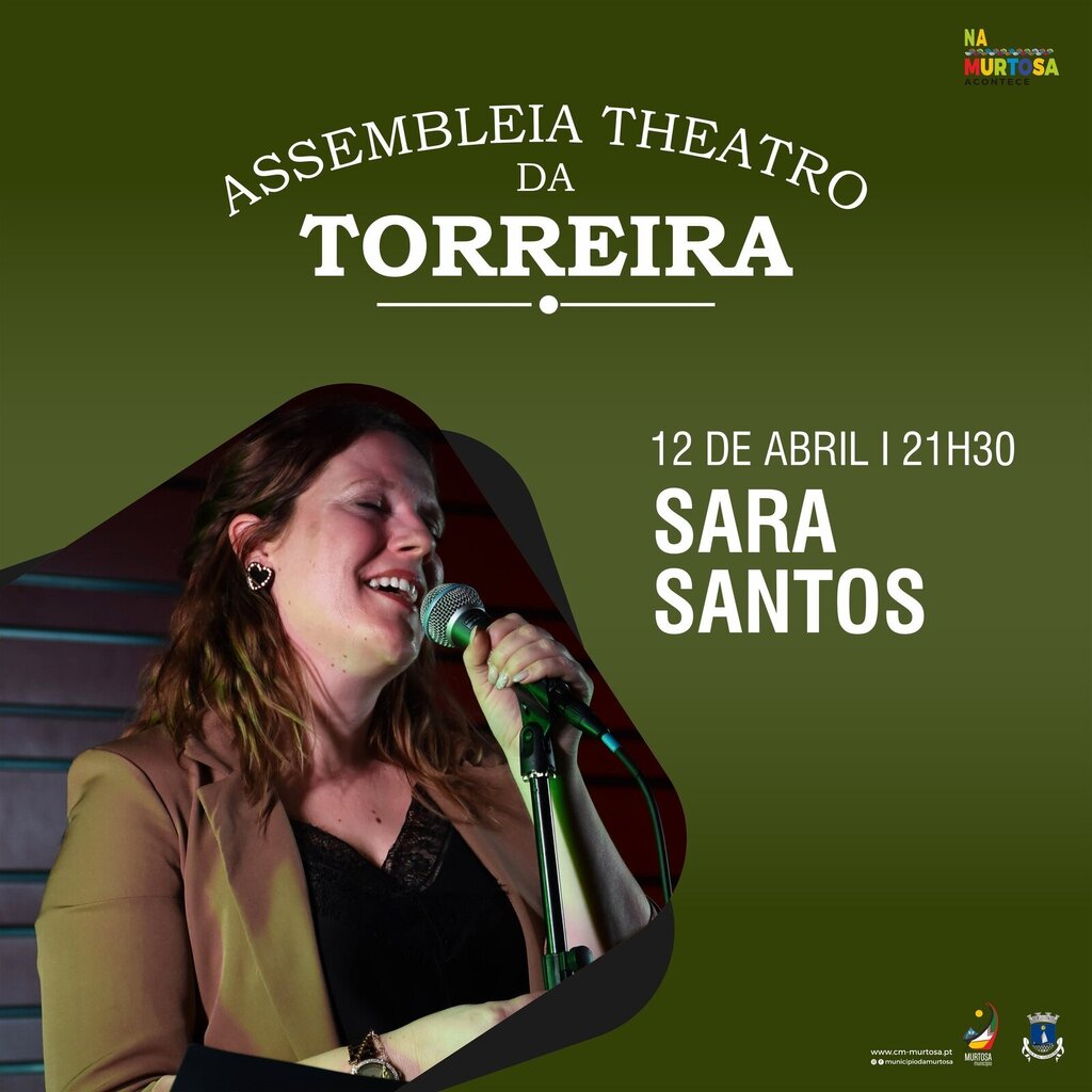 SARA SANTOS ATUA NA ASSEMBLEIA THEATRO DA TORREIRA