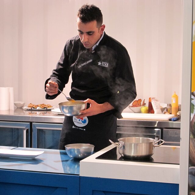 Show cooking pelo chef Luis Daniel Lavrador