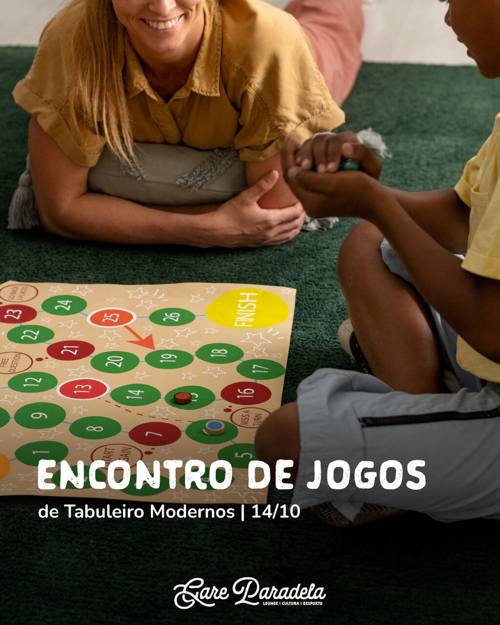 14 out - Encontro de jogos de tabuleiro modernos - Gare Paradela