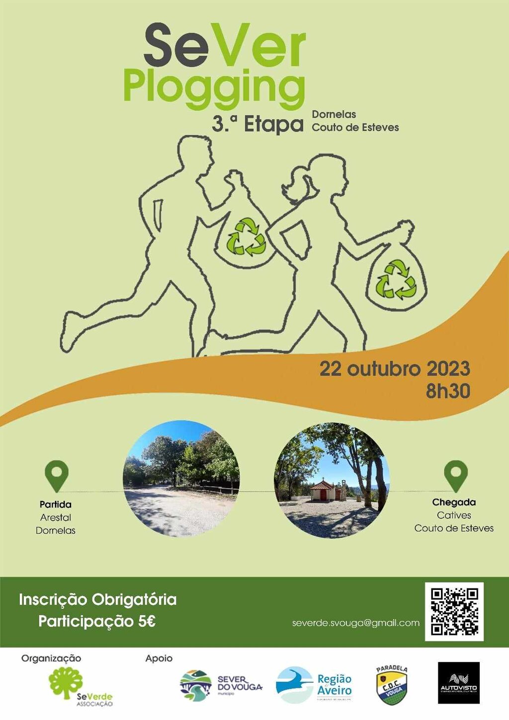 23 out - SeVer Plogging - Dornelas - Catives