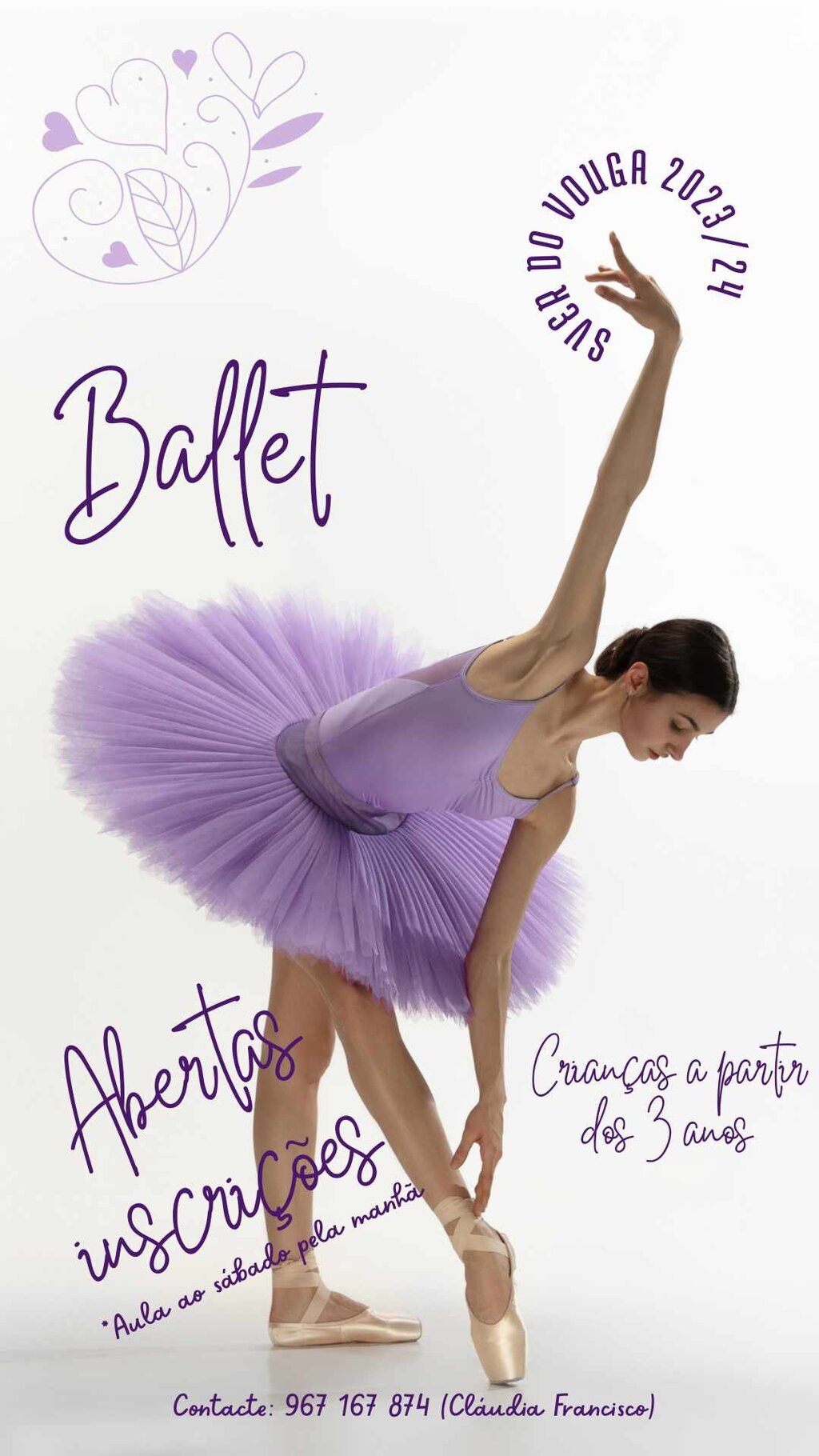 Ballet - Inscrições