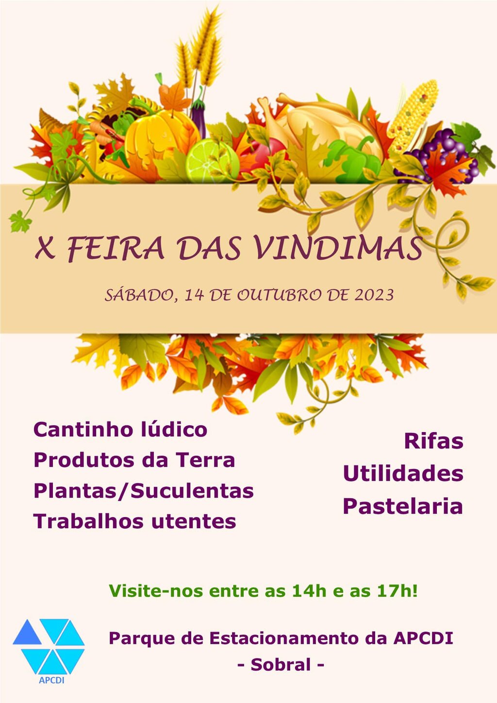 14 out - X Feira das Vindimas - APCDI