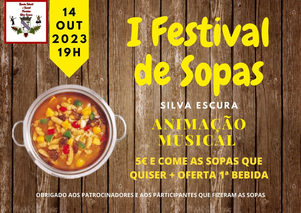 14 out - I Festival de Sopas - Silva Escura