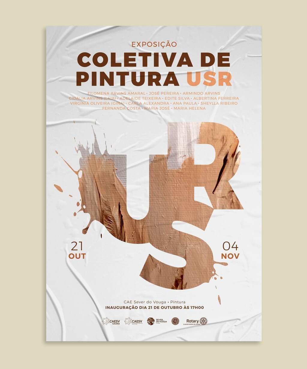 21 out a 4 nov - Exposição Coletiva de Pintura USR - CAE