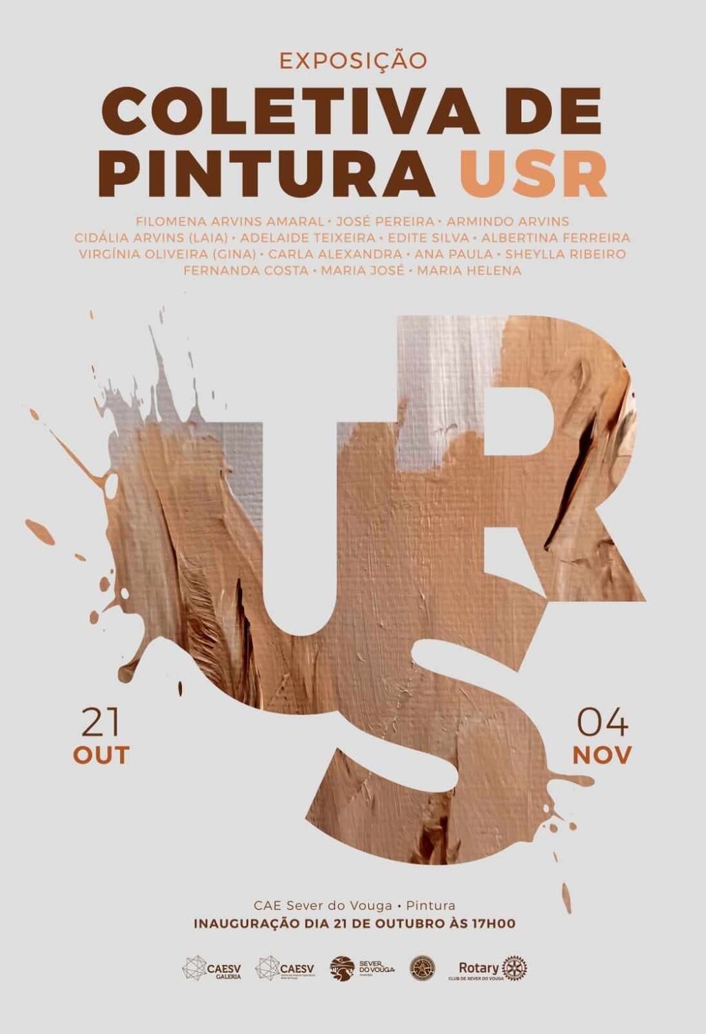 21 out a 4 nov - Coletiva de Pintura USR - CAE