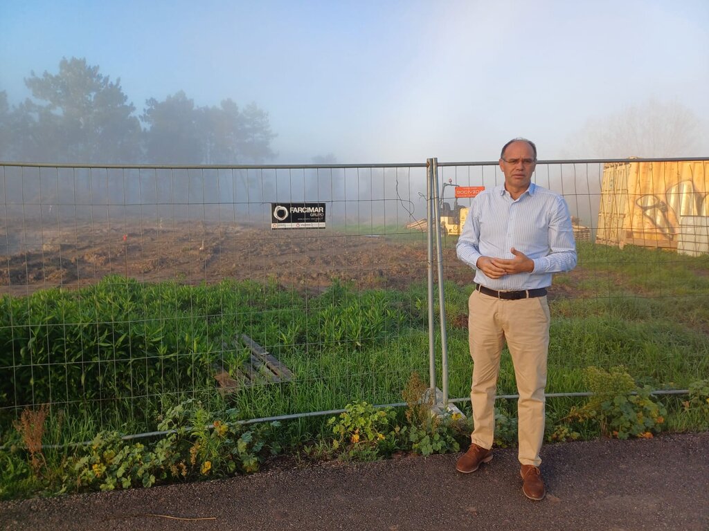 Duarte Novo no local do futuro Bairro Económico de Bustos