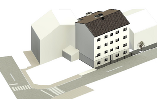 Habitação Social - Reabilitação de edifício Rua Padre Manuel Bernardes - Gafanha da Nazaré