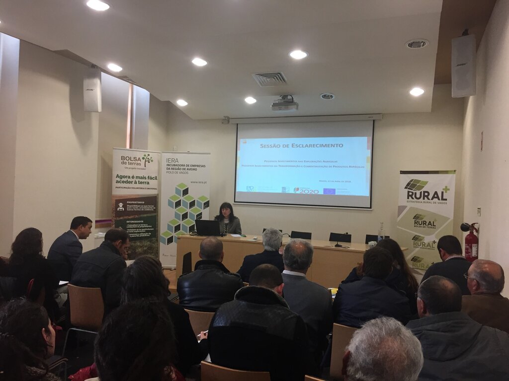 Biblioteca Municipal de Vagos recebeu a sessão de esclarecimento do Projeto Rural +