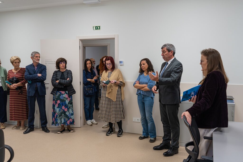 abertura das novas instalações