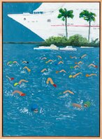 Exposição Azul em Festa