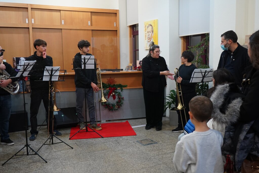 fotografia do X Aniversário da Biblioteca Municipal João Grave