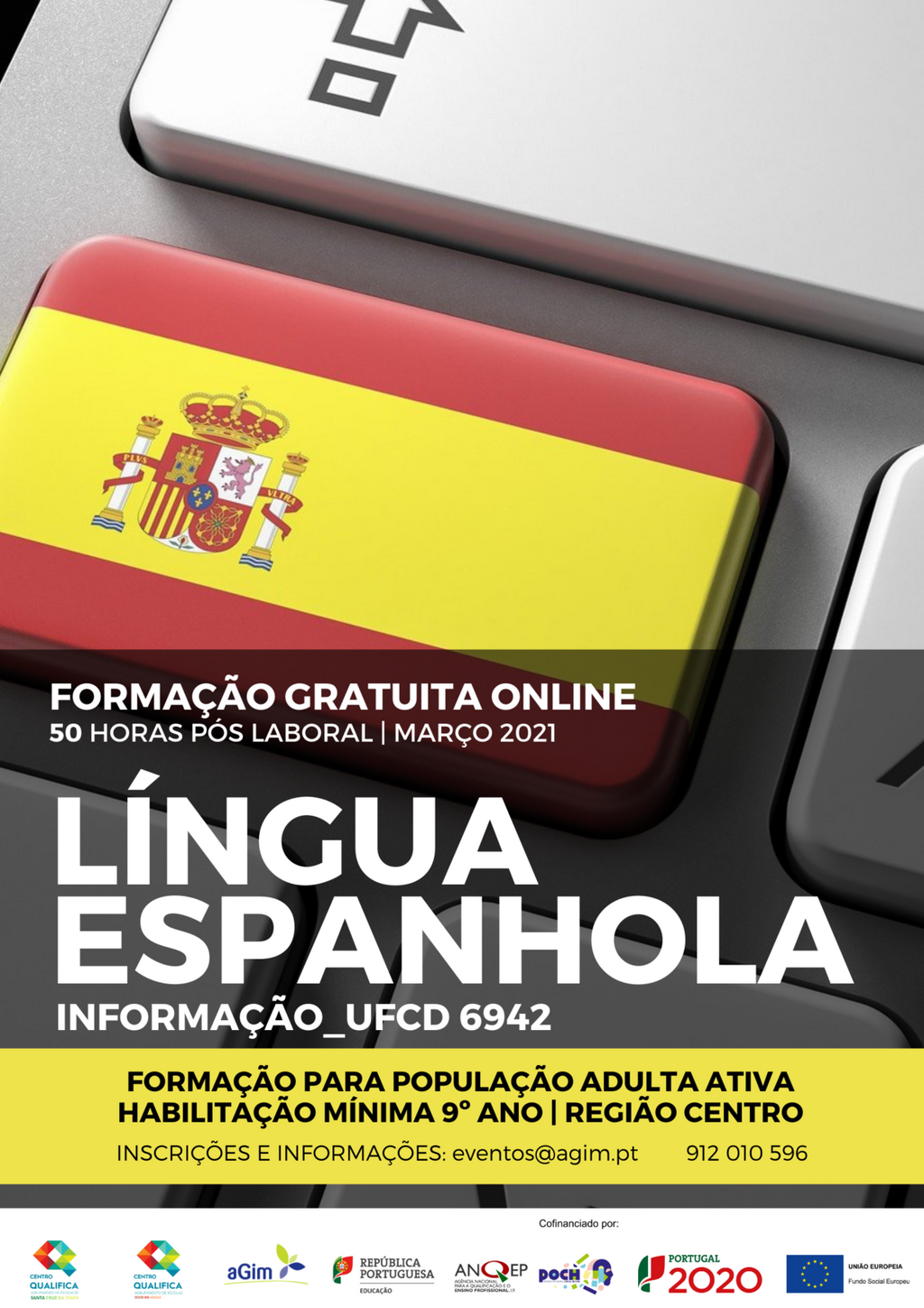 24 de Março início formação - língua espanhola