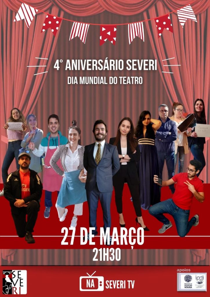 Dia 27 de Março - Severi TV - celebram o 4º aniversário
