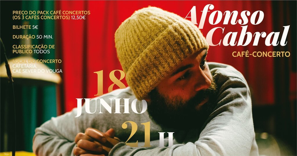 18 junho - café concerto - Afonso Cabral