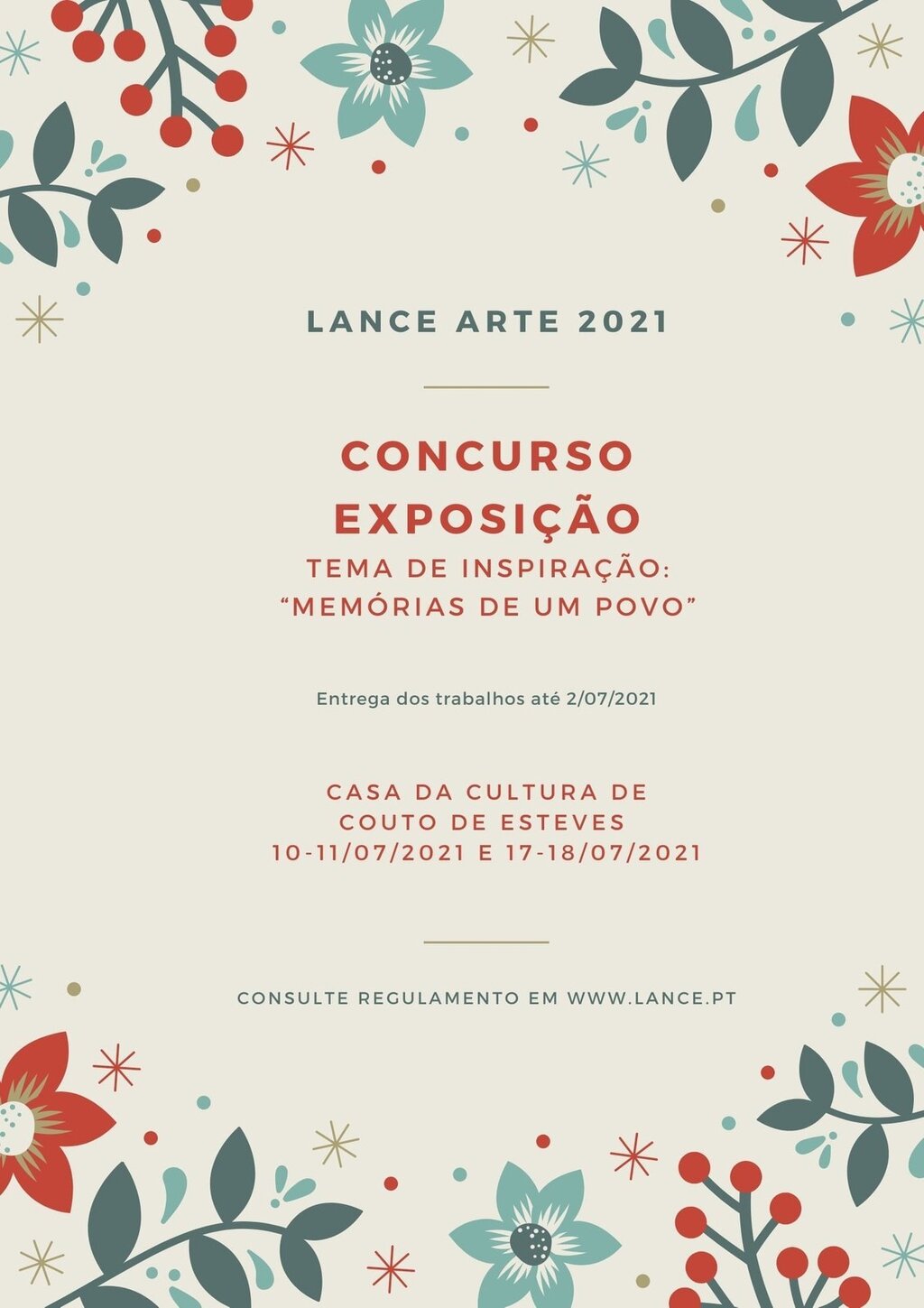 LANCE ARTE - Concurso