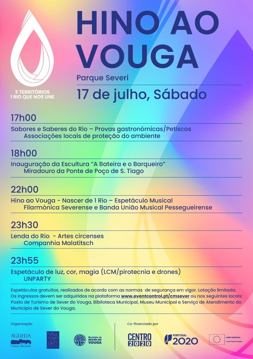 17 de Julho - Hino ao Vouga - Programa