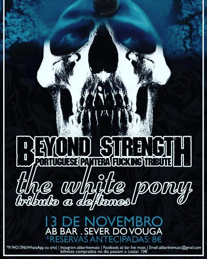 13 Nov - Tributo a Deftones e a Pantera - AB Bar Live Music