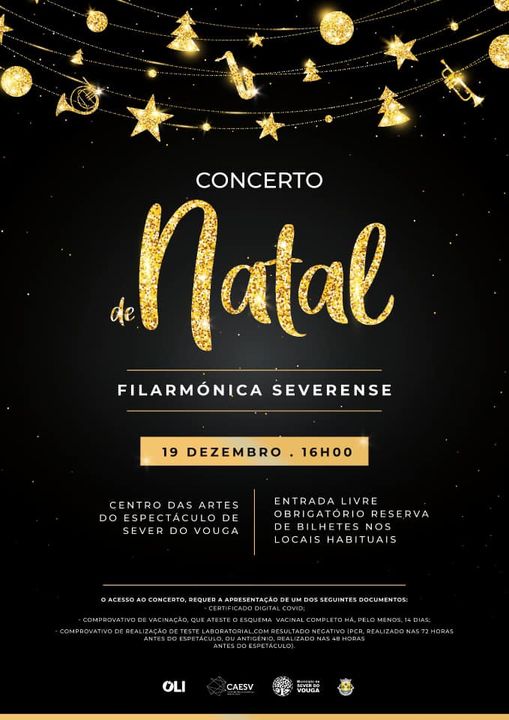 19 Dez - Concerto de Natal - Filarmónica Severense - CAE