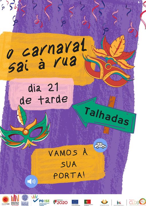 21 fev - o carnaval sai à rua - Talhadas