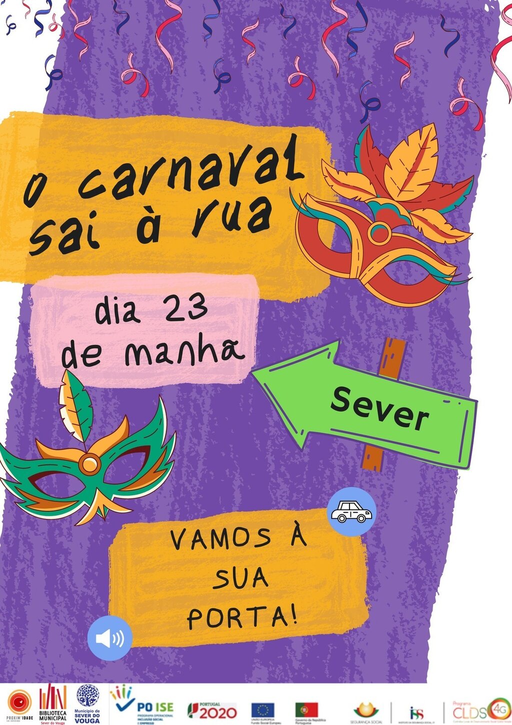 23 fevereiro - o carnaval sai à rua - Sever 