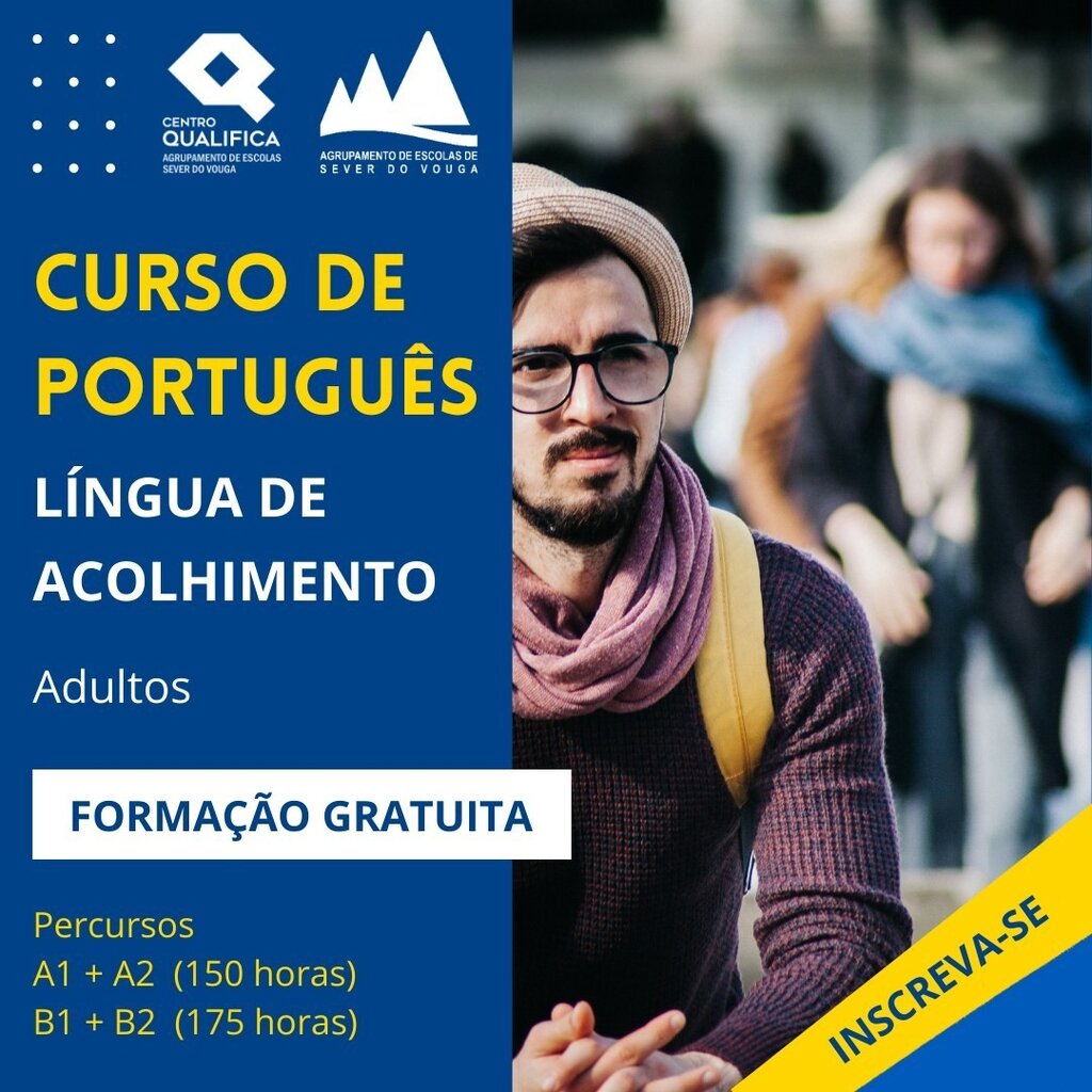 Curso de Português - Formação Gratuita - Centro Qualifica SV