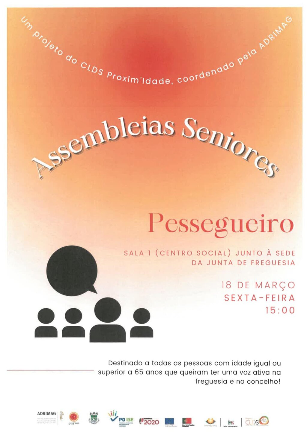 18 março - Assembleias Séniores - Pesseguero do Vouga
