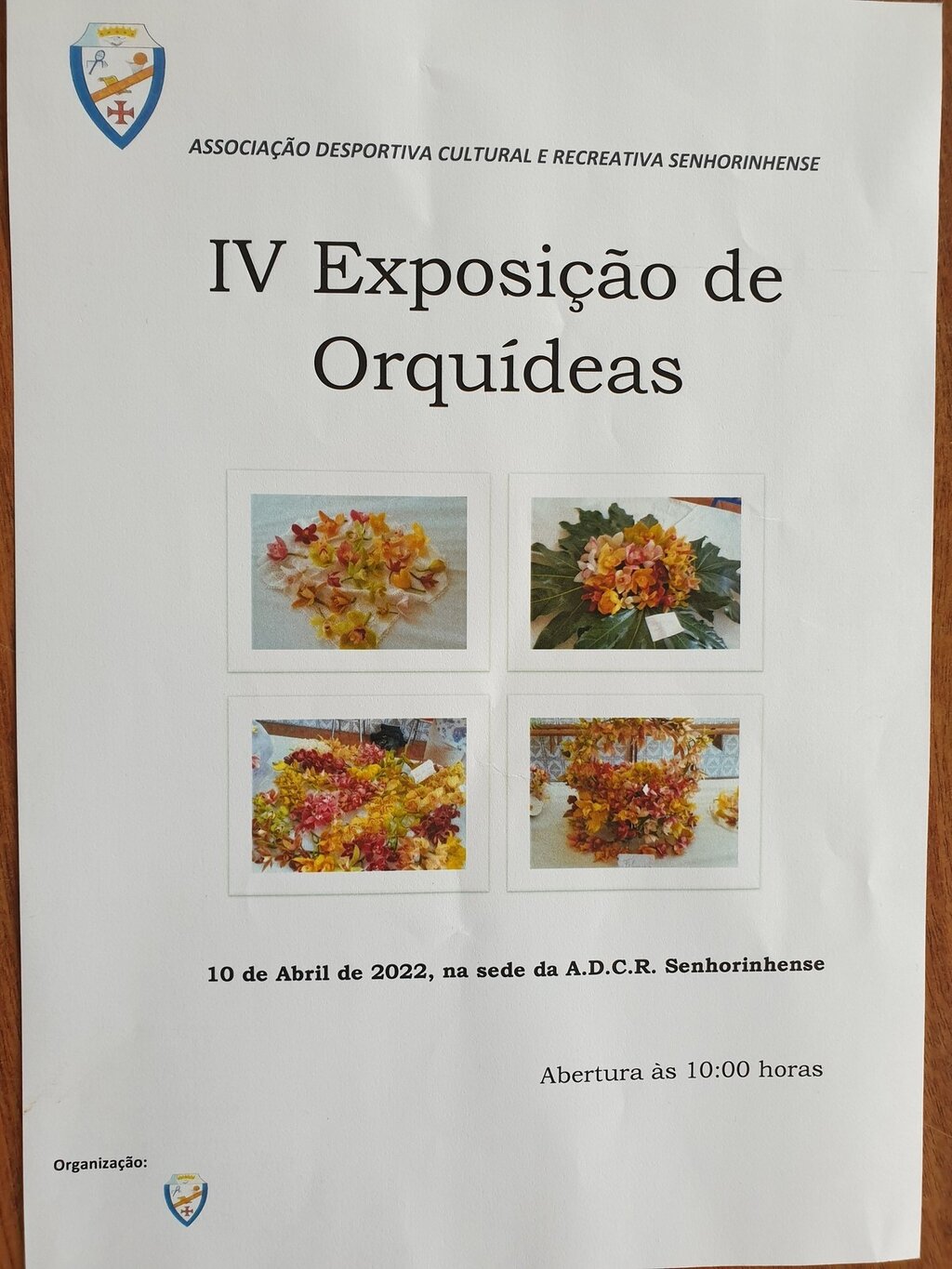 10 abril - Exposição Orquídeas