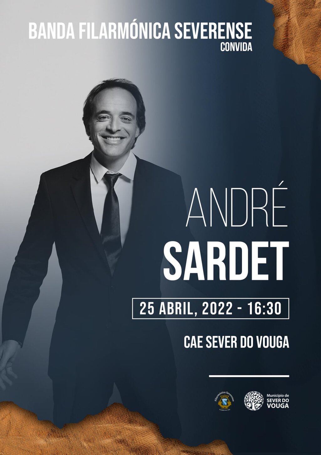 25 abril - André Sardet com a Banda Filarmónica Severense- CAE