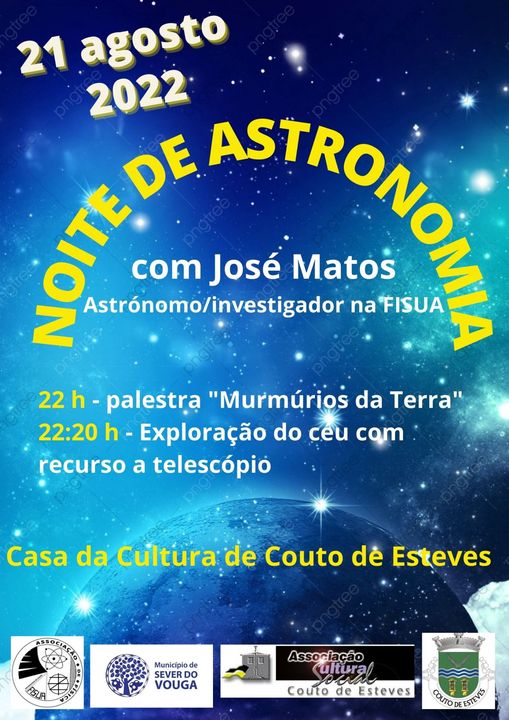 21 agosto- noite de astronomia - Couto de Esteves
