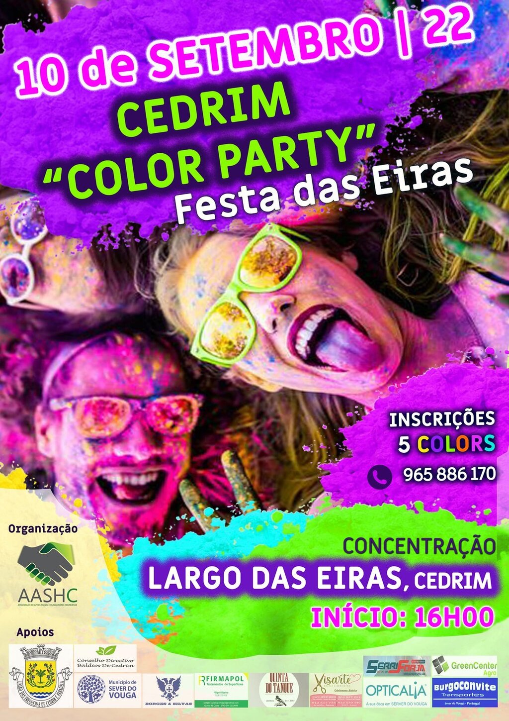 10 setembro - Color Party - Cedrim