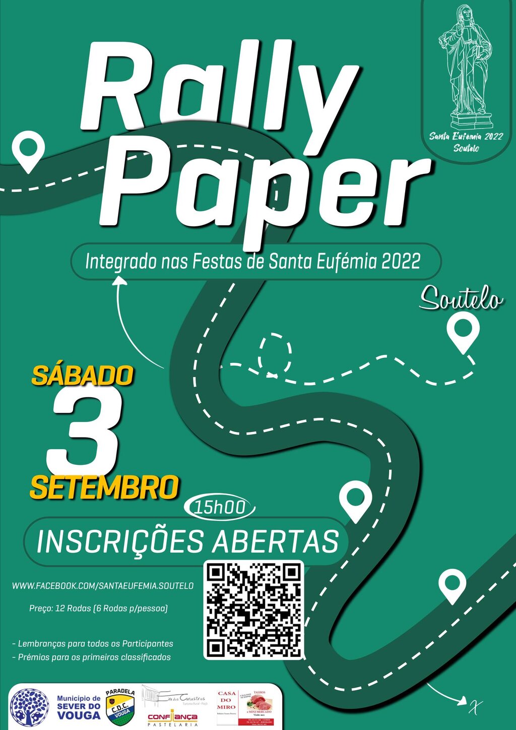 3 setembro - Rally Paper - Soutelo - Paradela