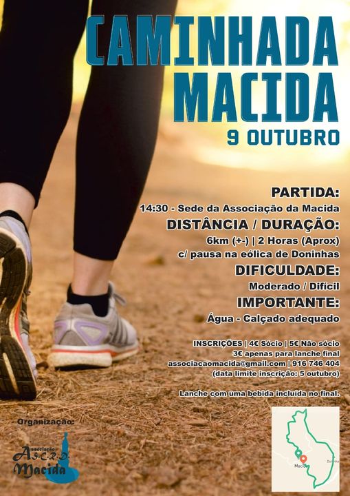 9 out - Caminhada - Macida
