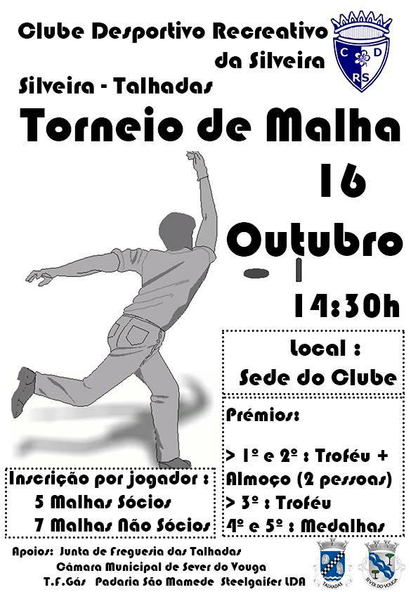 16 out - Torneio de Malha - CDR da Silveira