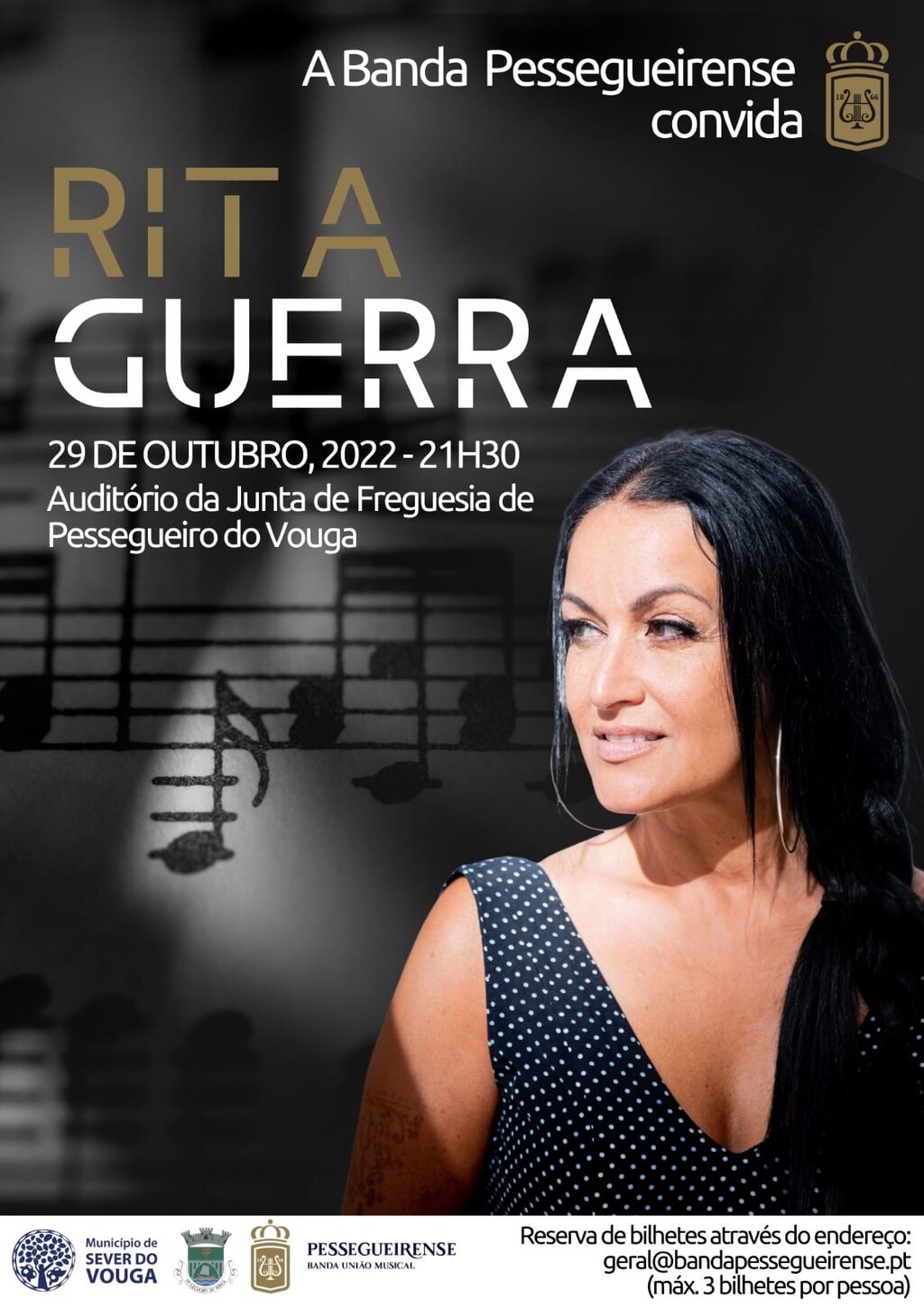 29 out - Concerto Banda Pesseguerense com Rita Guerra