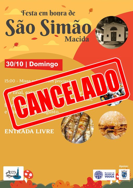 30 out - S. Simão - Cancelada