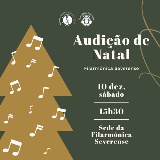 10 dez - Audição de Natal  - Filarmónica Severense