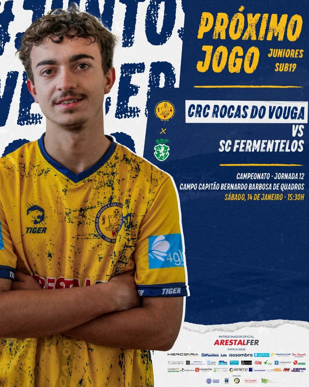 14 jan - CRC Rocas - Juniores - jogo em casa