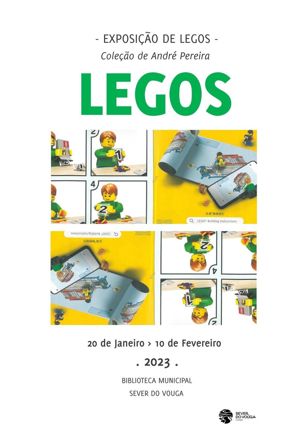 até 10 de fev - Expososição LEGOS - BM
