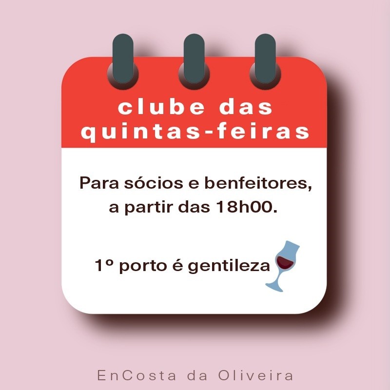 Clube das quintas-feiras - Encosta da Oliveira
