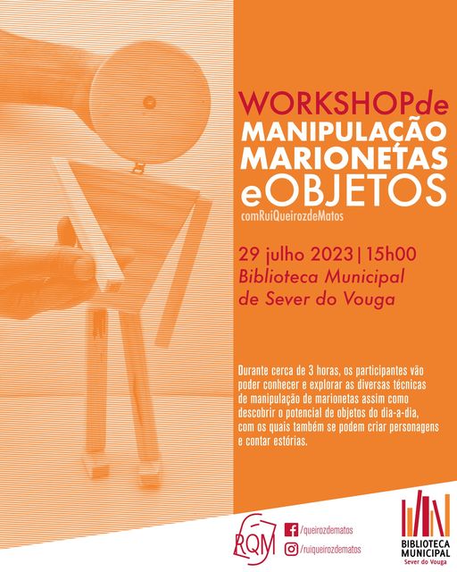 29 julho - workshop manipulação marionetas - BM